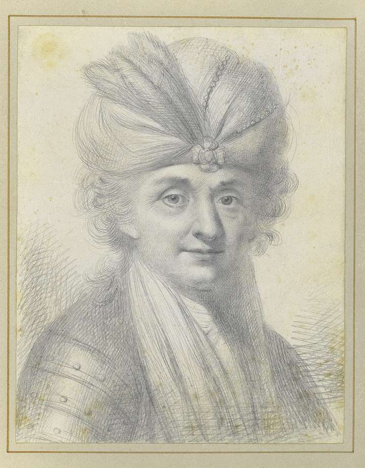 Study of a Man Wearing a Turban 